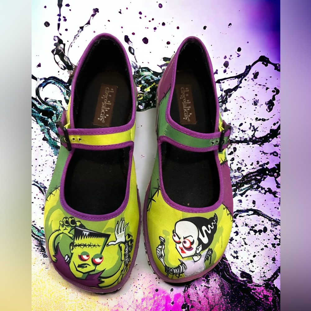 Hot chocolate design shoes
